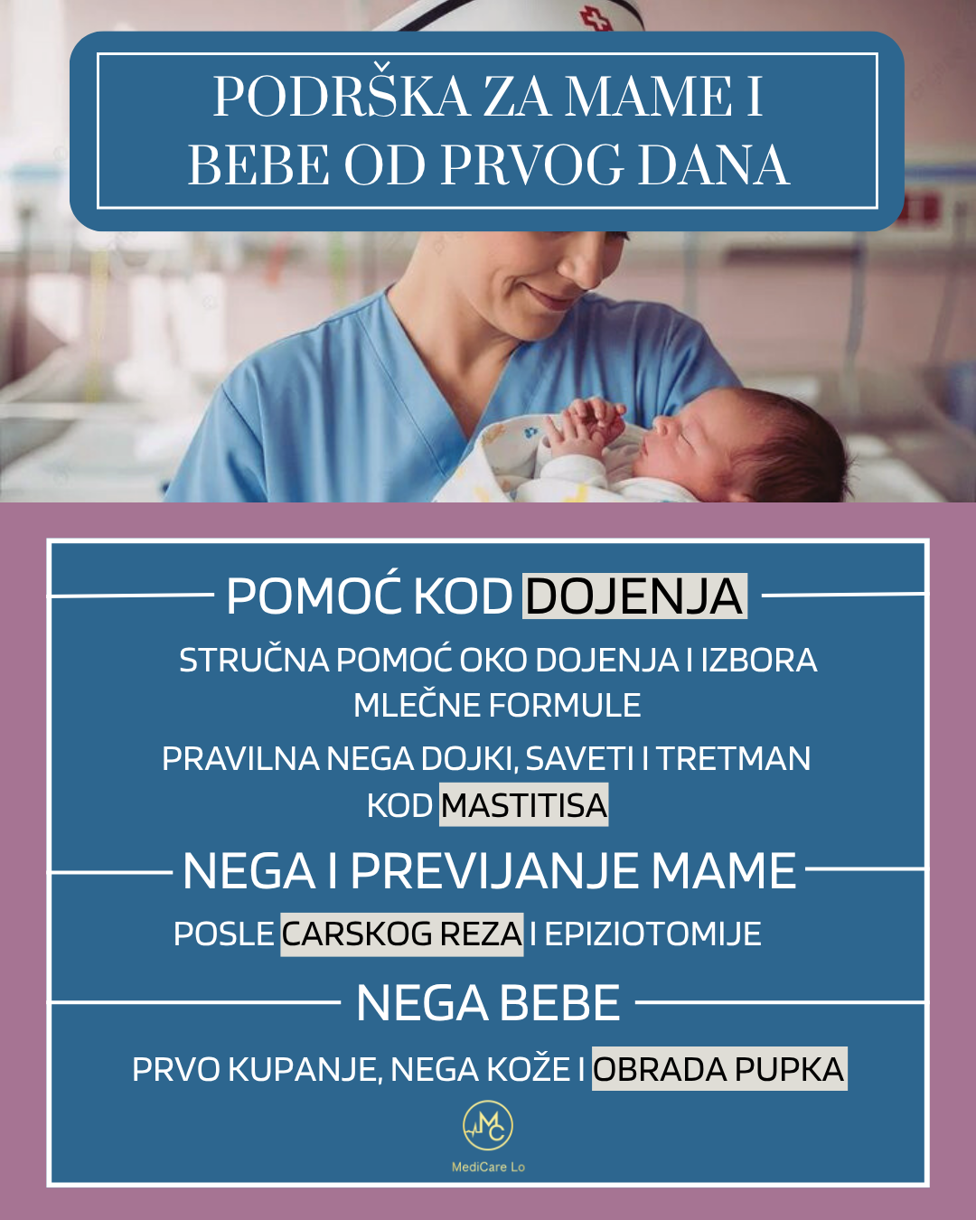 MediCare Lo objava o usluzi patronaže