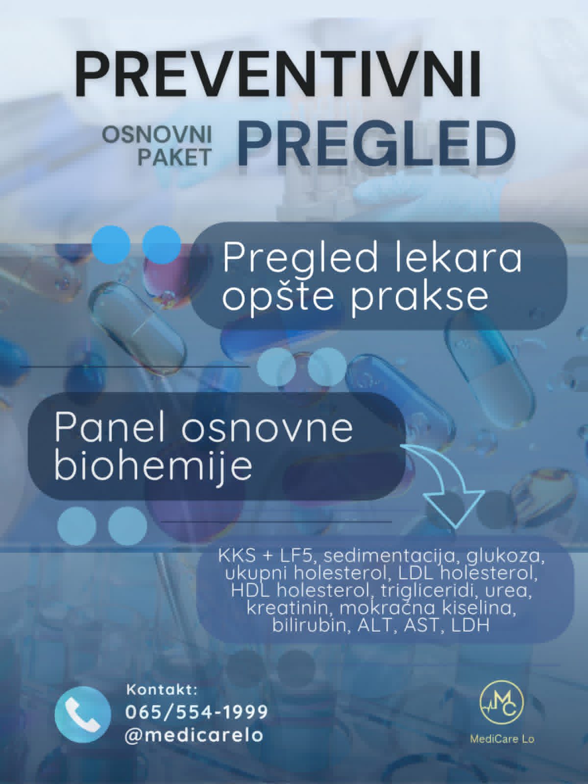 MediCare Lo trenutna promocija za preventivni pregled
